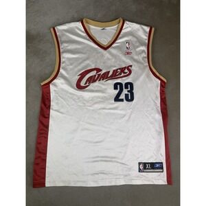 Vintage Reebok Cleveland Cavaliers LeBron James #23 Swingman Jersey XL